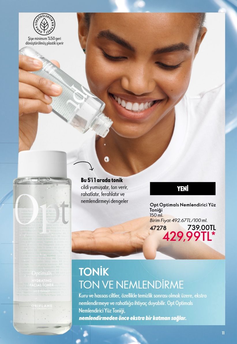 Oriflame 1 Haziran 2026 Aktüel Kataloğu Sayfa 11