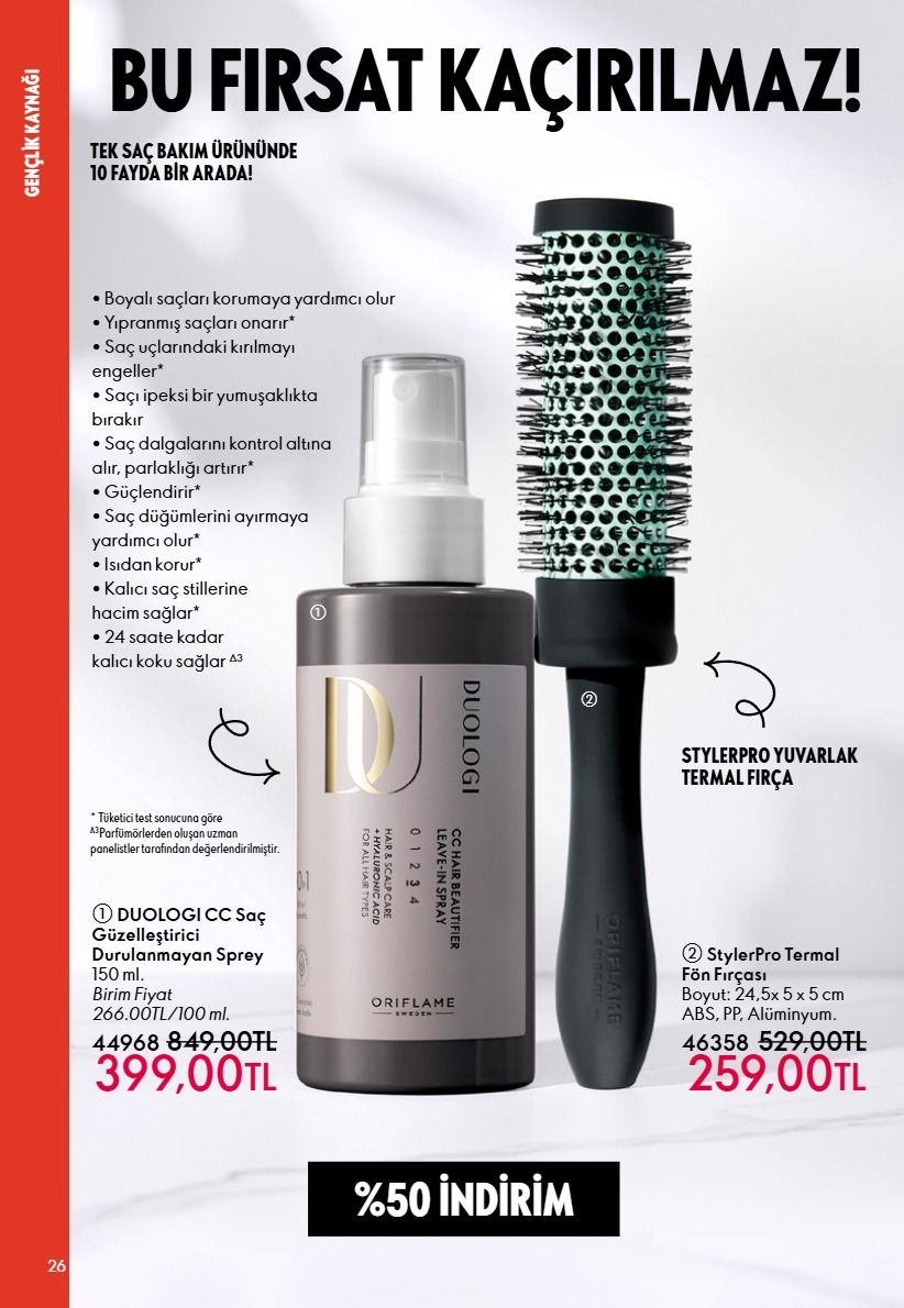 Oriflame 1 Haziran 2026 Aktüel Kataloğu Sayfa 26