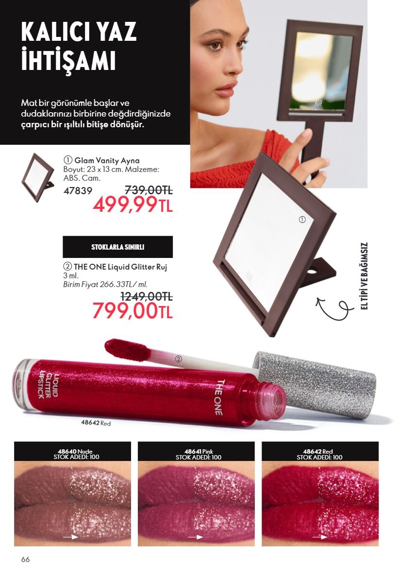 Oriflame 1 Haziran 2026 Aktüel Kataloğu Sayfa 66