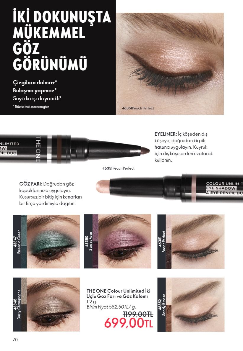 Oriflame 1 Haziran 2026 Aktüel Kataloğu Sayfa 70