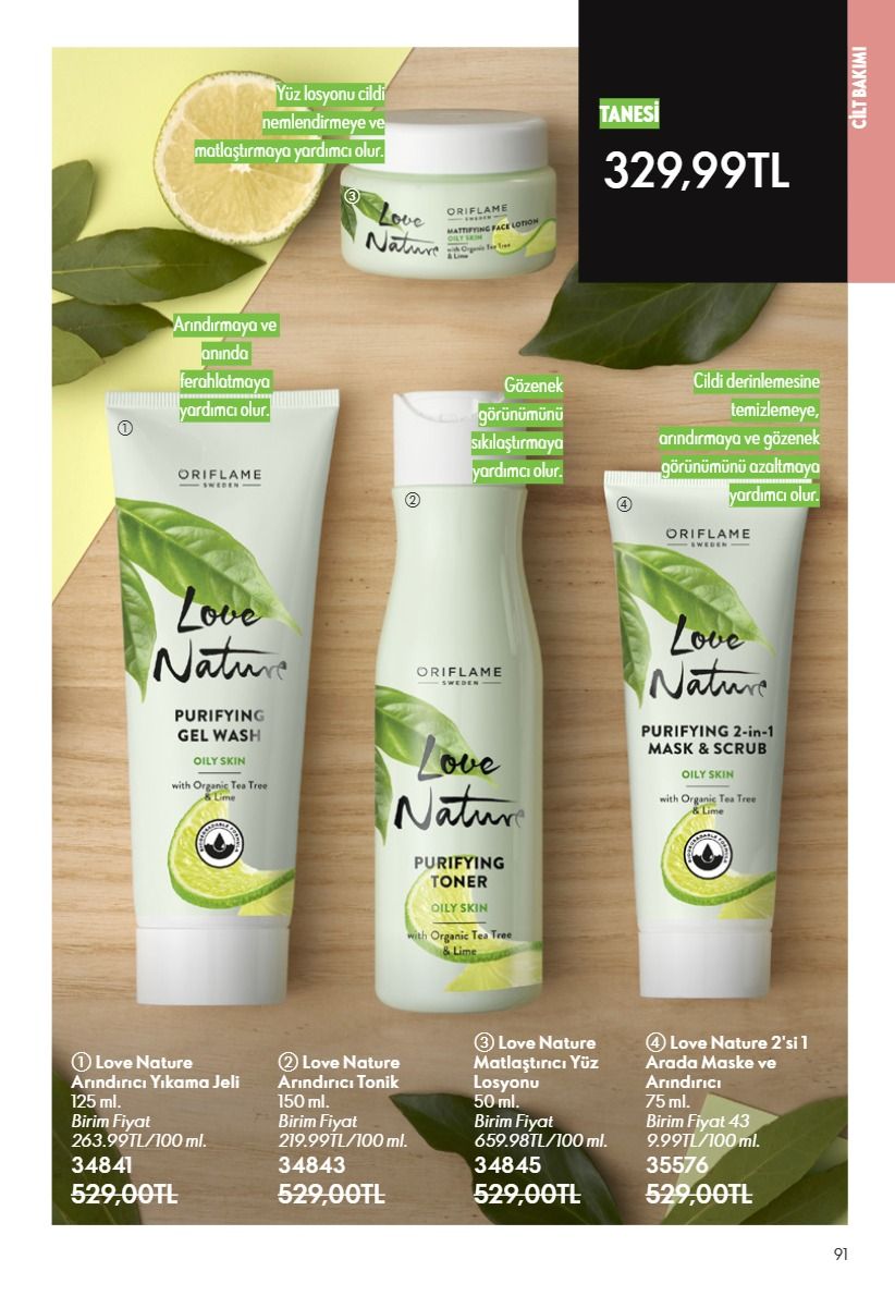 Oriflame 1 Haziran 2026 Aktüel Kataloğu Sayfa 91