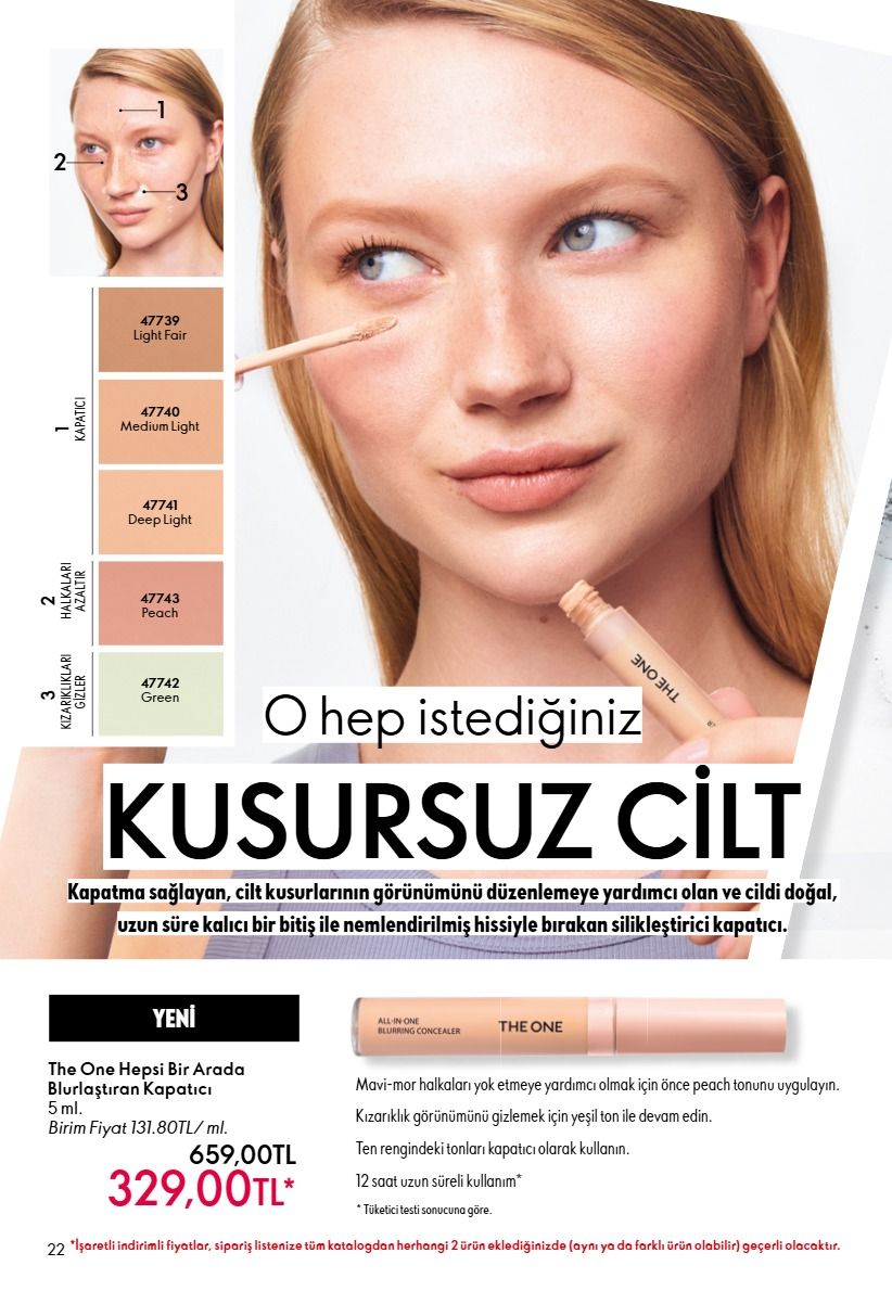 Oriflame 1 Haziran 2026 Aktüel Kataloğu Sayfa 22