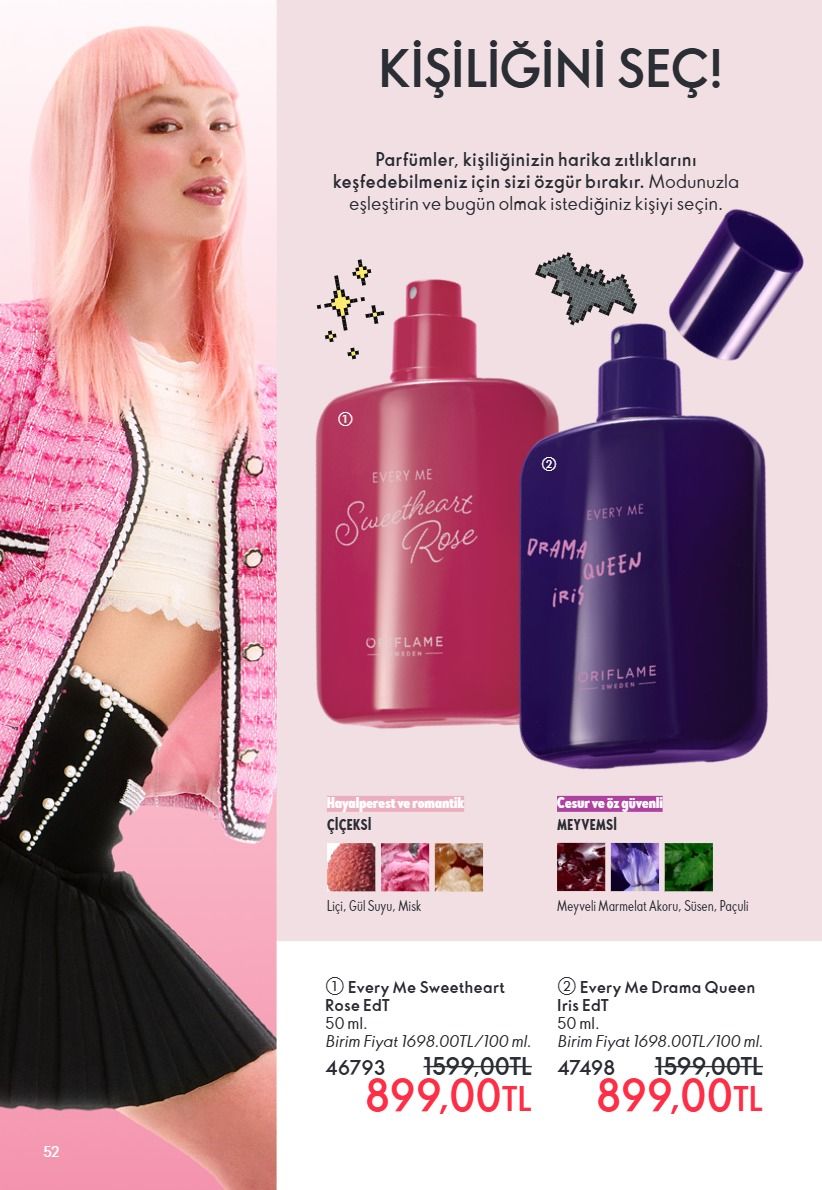 Oriflame 1 Haziran 2026 Aktüel Kataloğu Sayfa 52