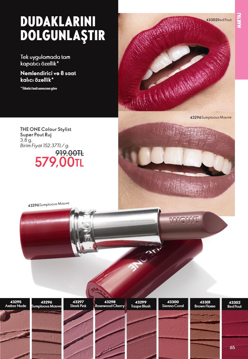 Oriflame 1 Haziran 2026 Aktüel Kataloğu Sayfa 65