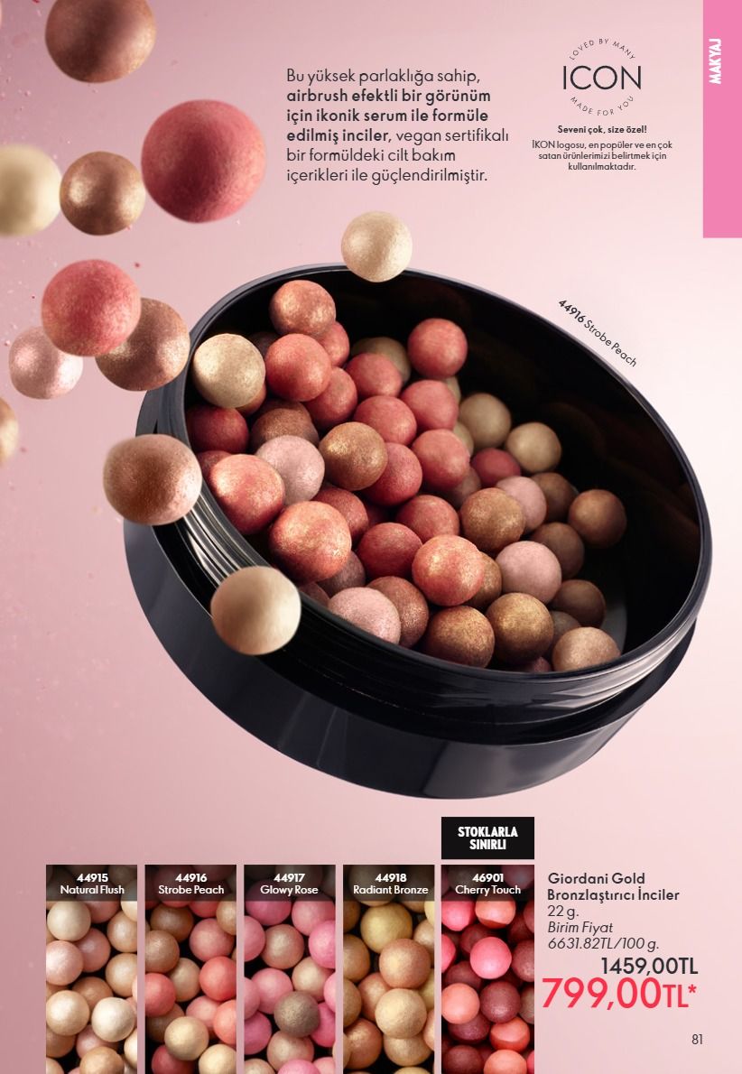 Oriflame 1 Haziran 2026 Aktüel Kataloğu Sayfa 81