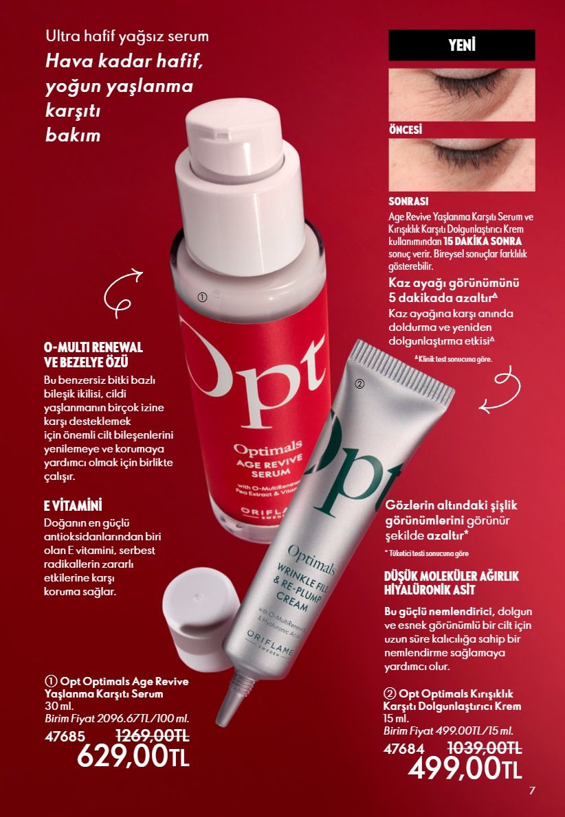 Oriflame 1 Haziran 2026 Aktüel Kataloğu Sayfa 7