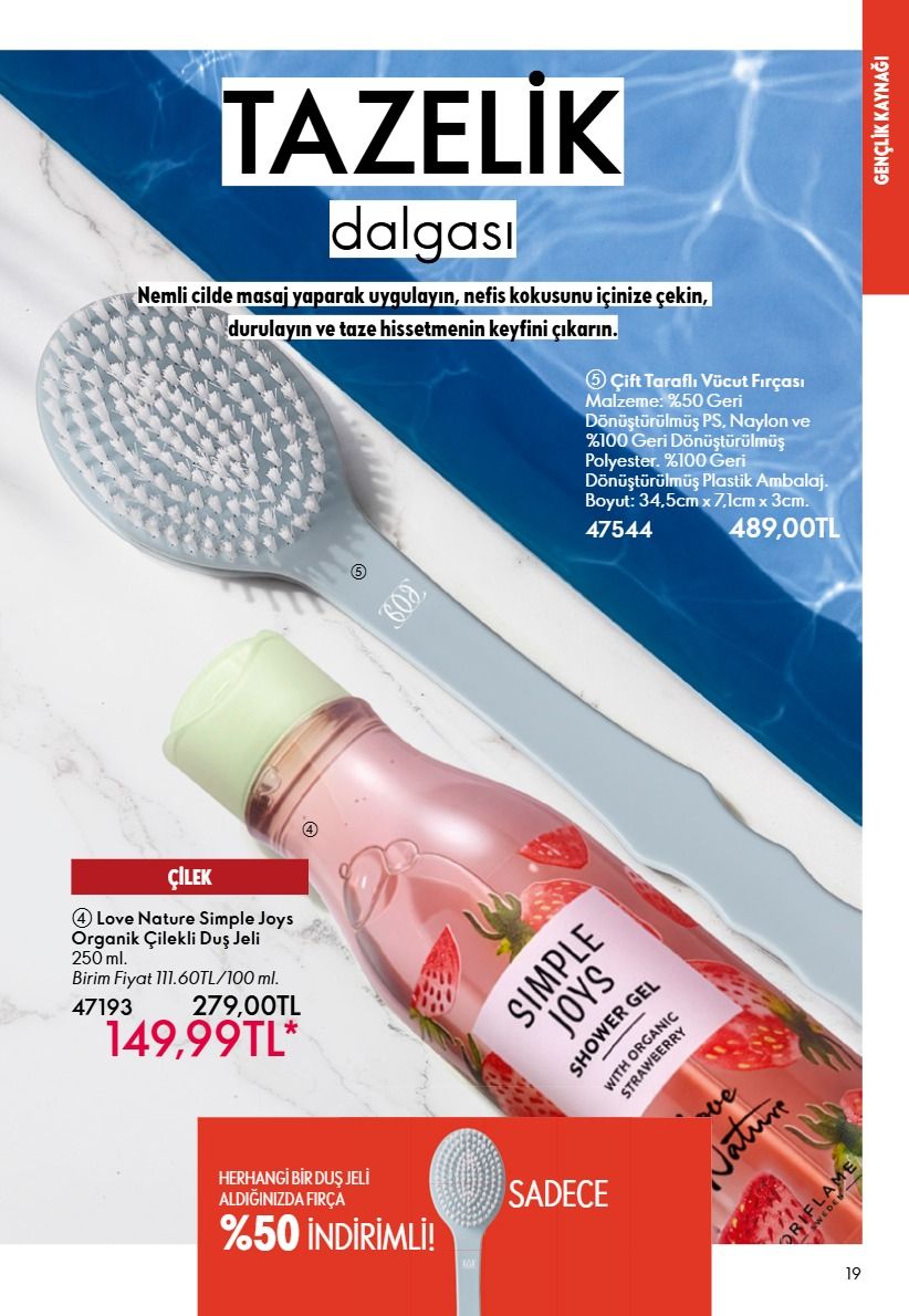 Oriflame 1 Haziran 2026 Aktüel Kataloğu Sayfa 19
