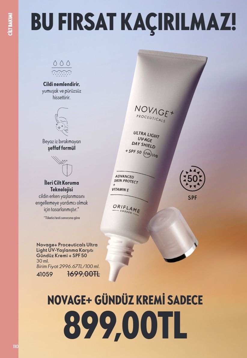 Oriflame 1 Haziran 2026 Aktüel Kataloğu Sayfa 110