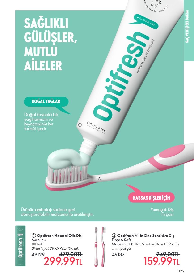 Oriflame 1 Haziran 2026 Aktüel Kataloğu Sayfa 125