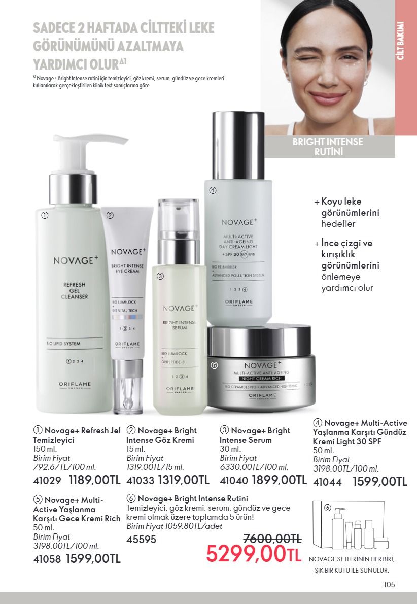 Oriflame 1 Haziran 2026 Aktüel Kataloğu Sayfa 105