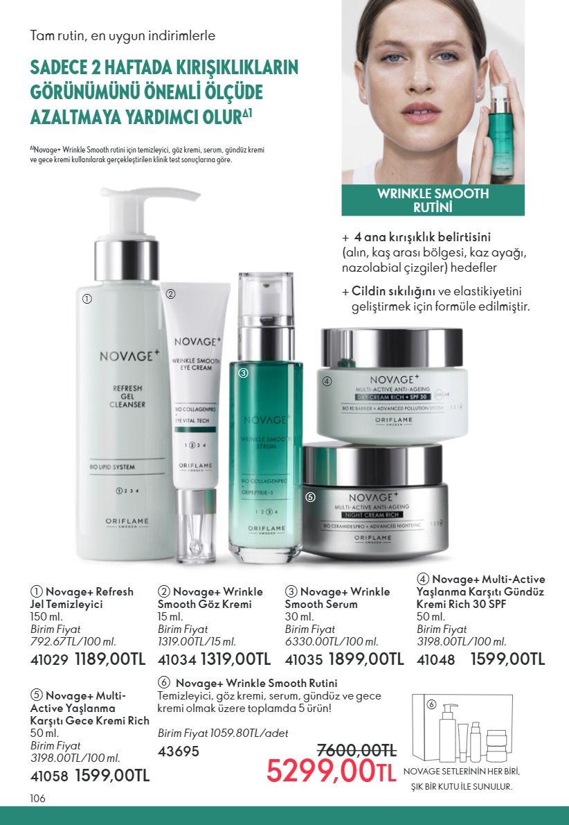 Oriflame 1 Haziran 2026 Aktüel Kataloğu Sayfa 106