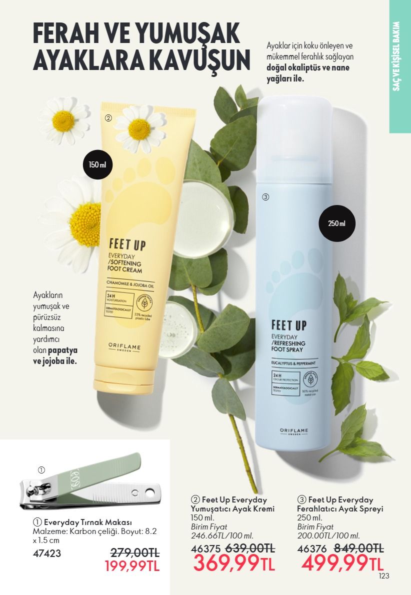 Oriflame 1 Haziran 2026 Aktüel Kataloğu Sayfa 123