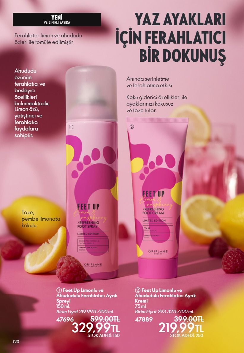 Oriflame 1 Haziran 2026 Aktüel Kataloğu Sayfa 120