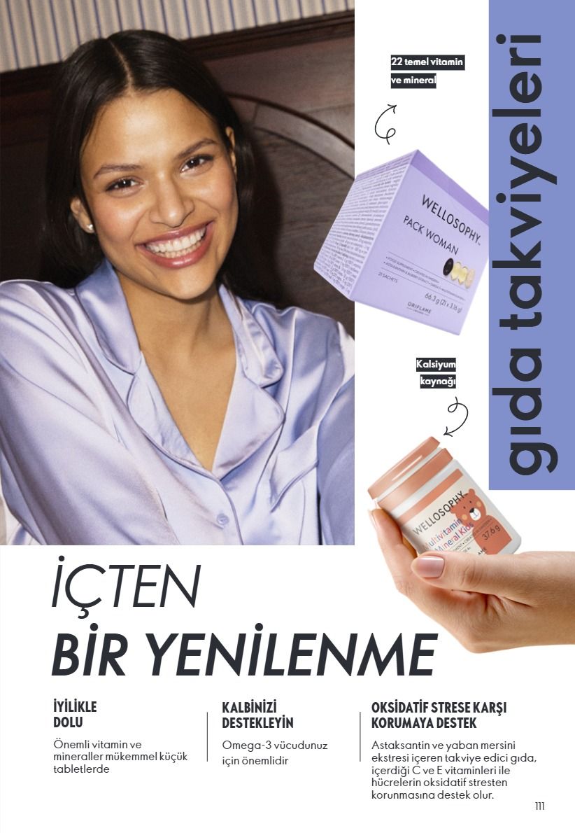 Oriflame 1 Haziran 2026 Aktüel Kataloğu Sayfa 111