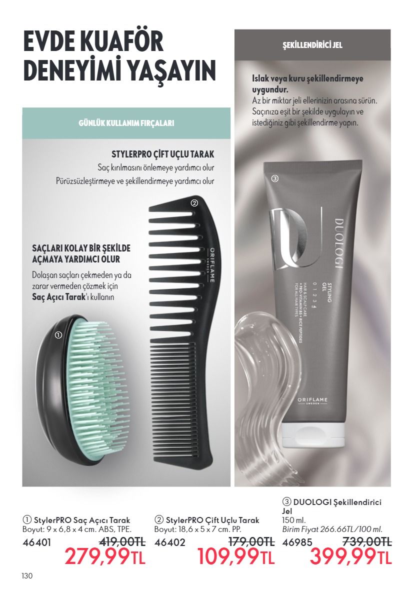 Oriflame 1 Haziran 2026 Aktüel Kataloğu Sayfa 130