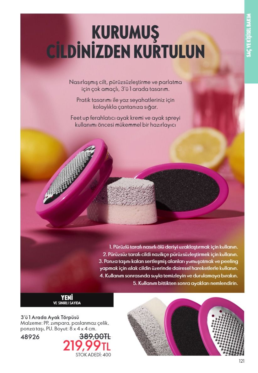 Oriflame 1 Haziran 2026 Aktüel Kataloğu Sayfa 121