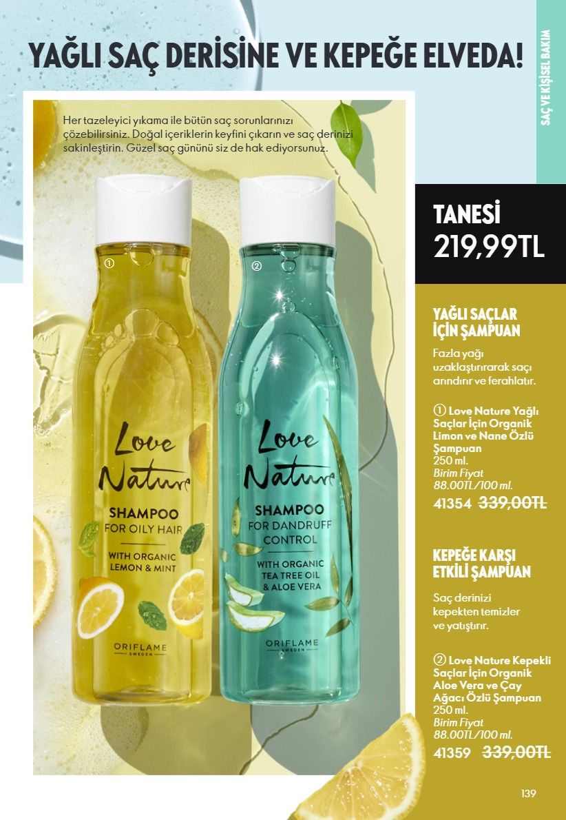 Oriflame 1 Haziran 2026 Aktüel Kataloğu Sayfa 139