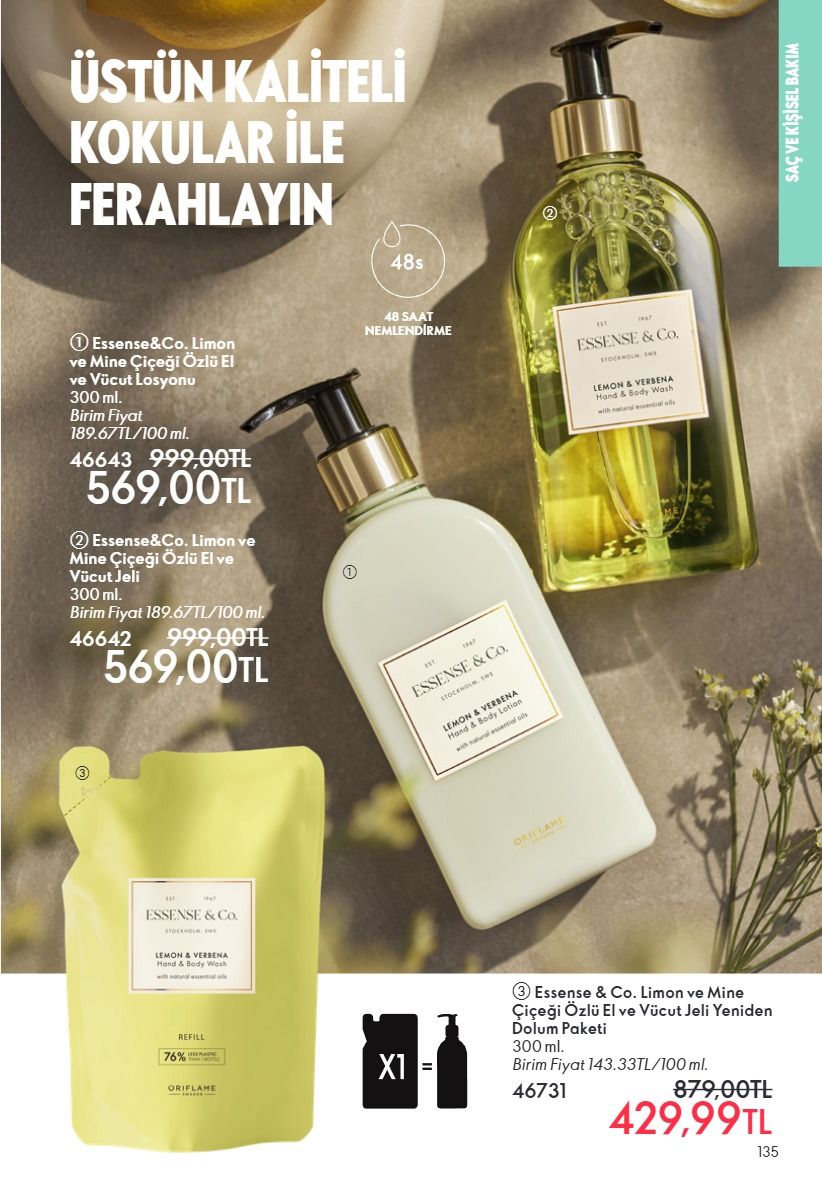 Oriflame 1 Haziran 2026 Aktüel Kataloğu Sayfa 135