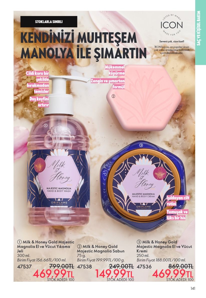 Oriflame 1 Haziran 2026 Aktüel Kataloğu Sayfa 141