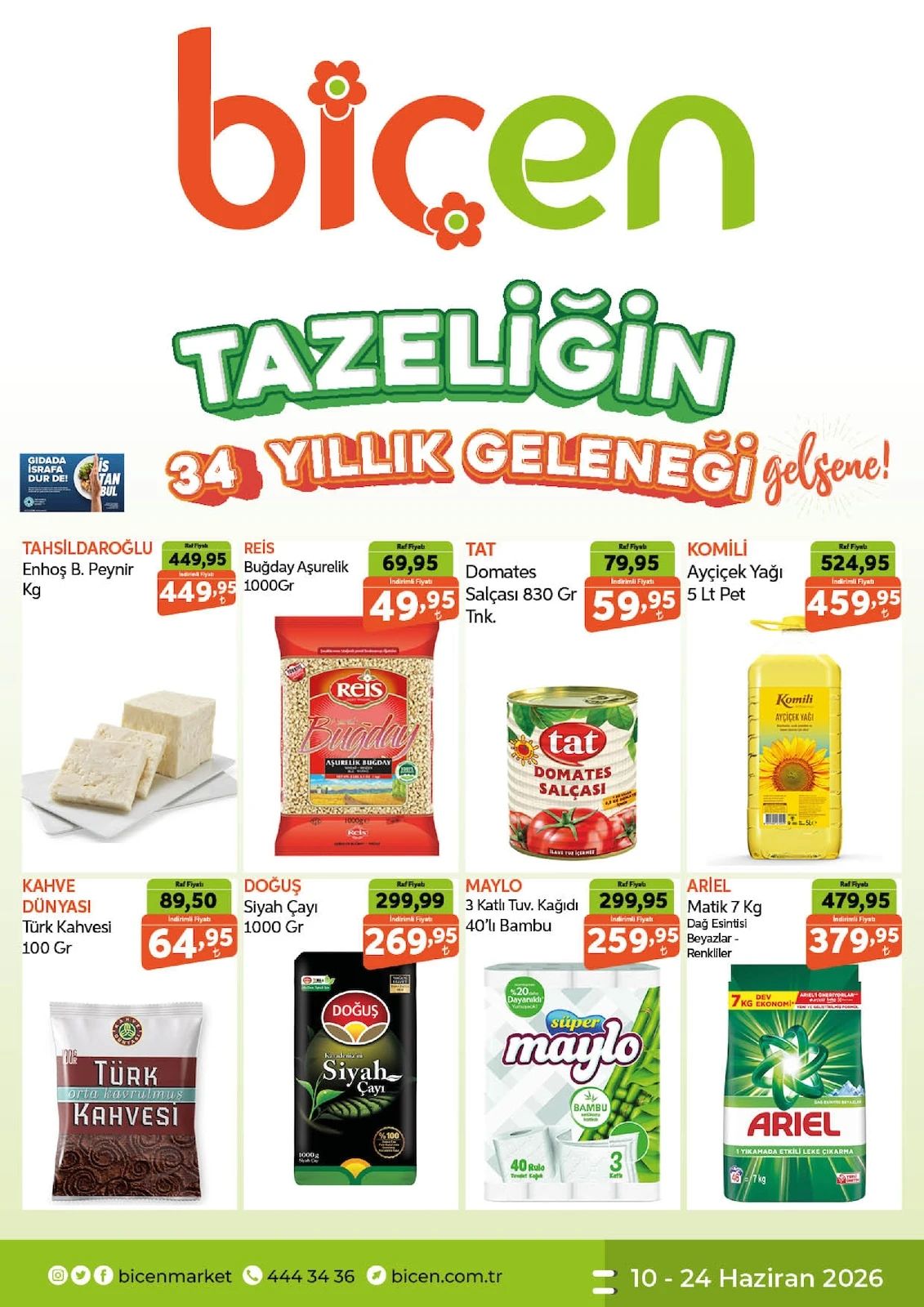 Bicen 10 Haziran 2026 Aktüel Kataloğu Sayfa 1