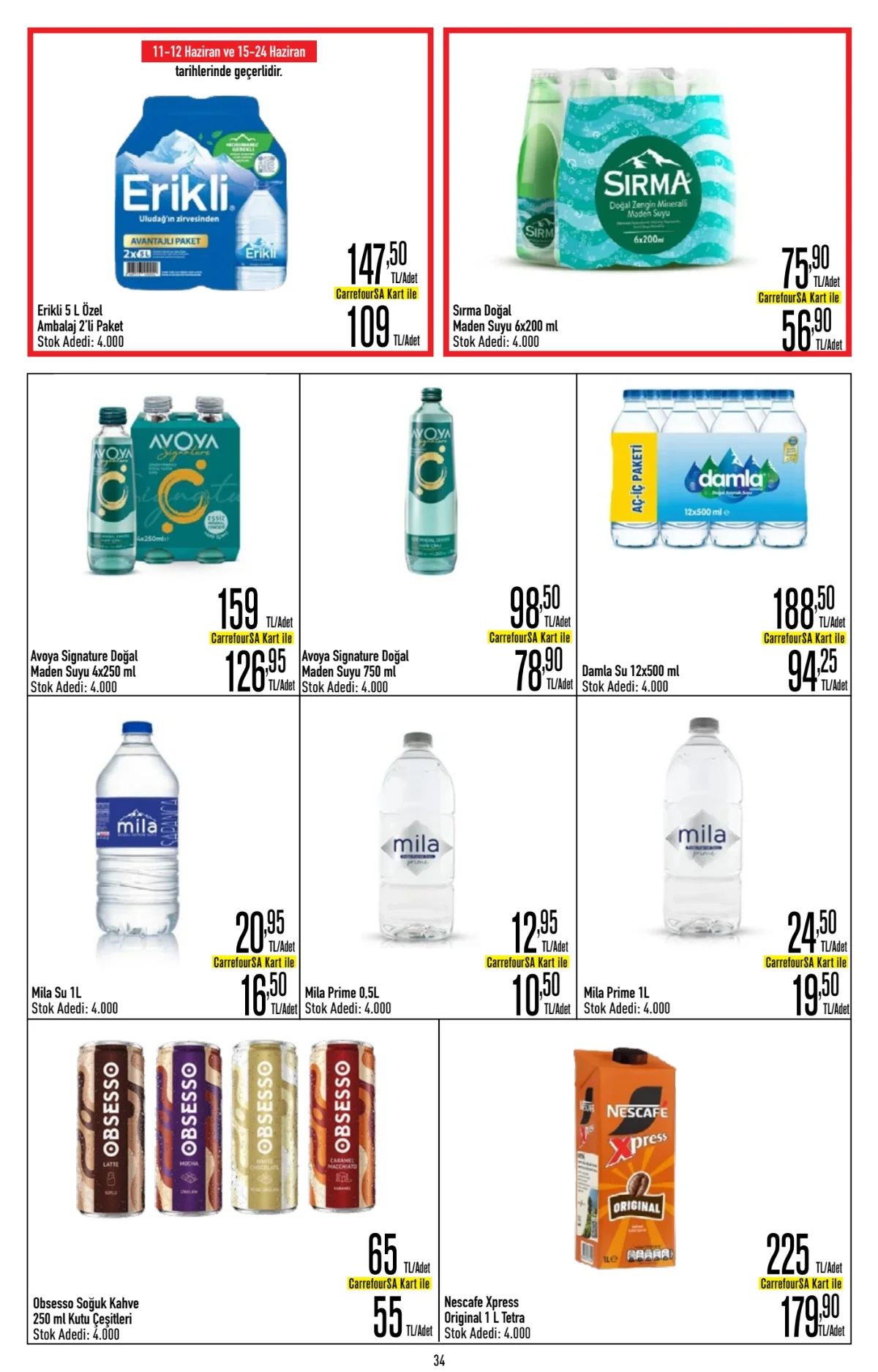 Carrefoursa 11 Haziran 2026 Aktüel Kataloğu Sayfa 34