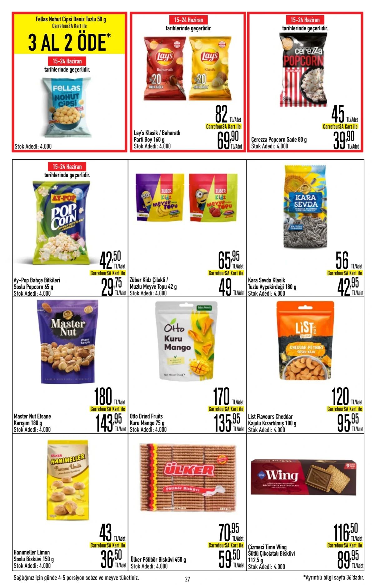 Carrefoursa 11 Haziran 2026 Aktüel Kataloğu Sayfa 27