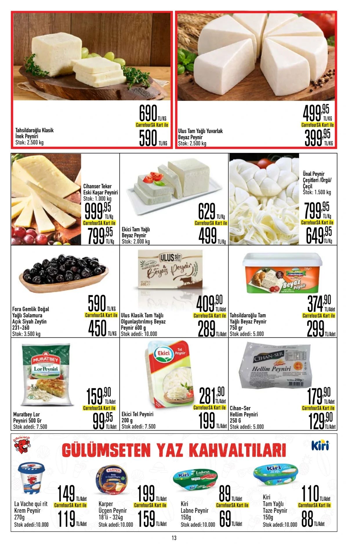 Carrefoursa 11 Haziran 2026 Aktüel Kataloğu Sayfa 13