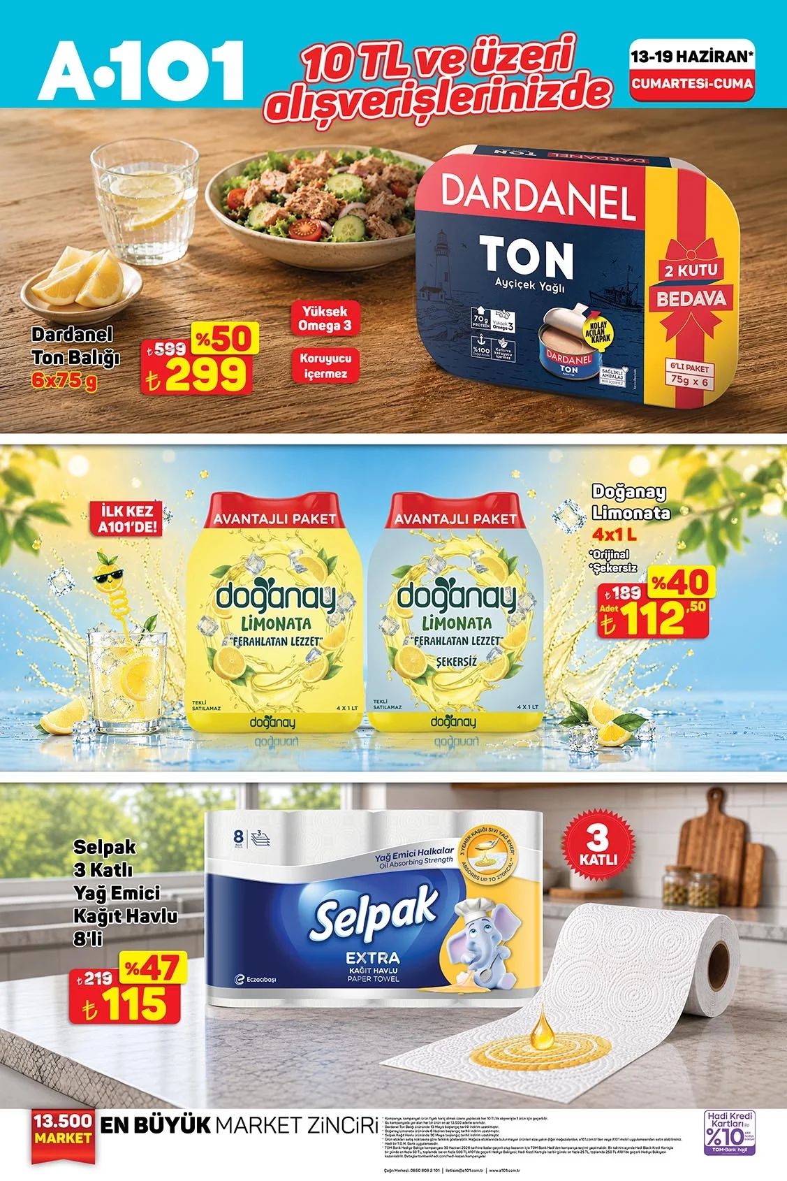 A101 13 Haziran 2026 Aktüel Kataloğu Sayfa 1