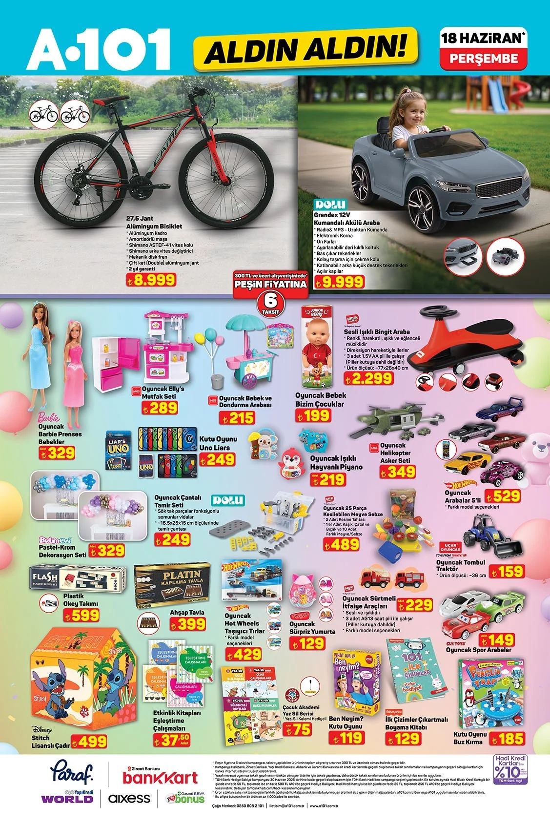 A101 18 Haziran 2026 Aktüel Kataloğu Sayfa 13