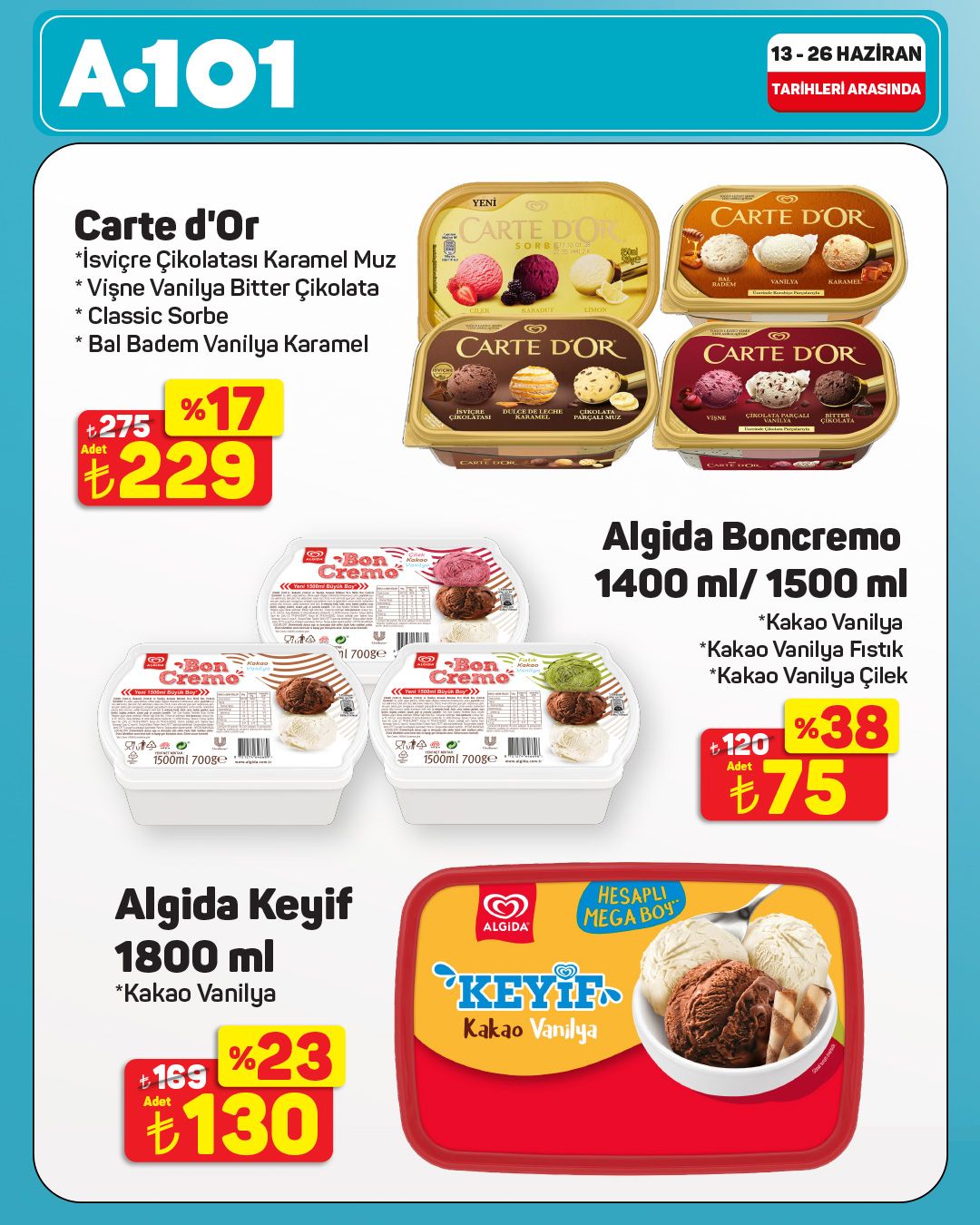 A101 13 Haziran 2026 Aktüel Kataloğu Sayfa 1