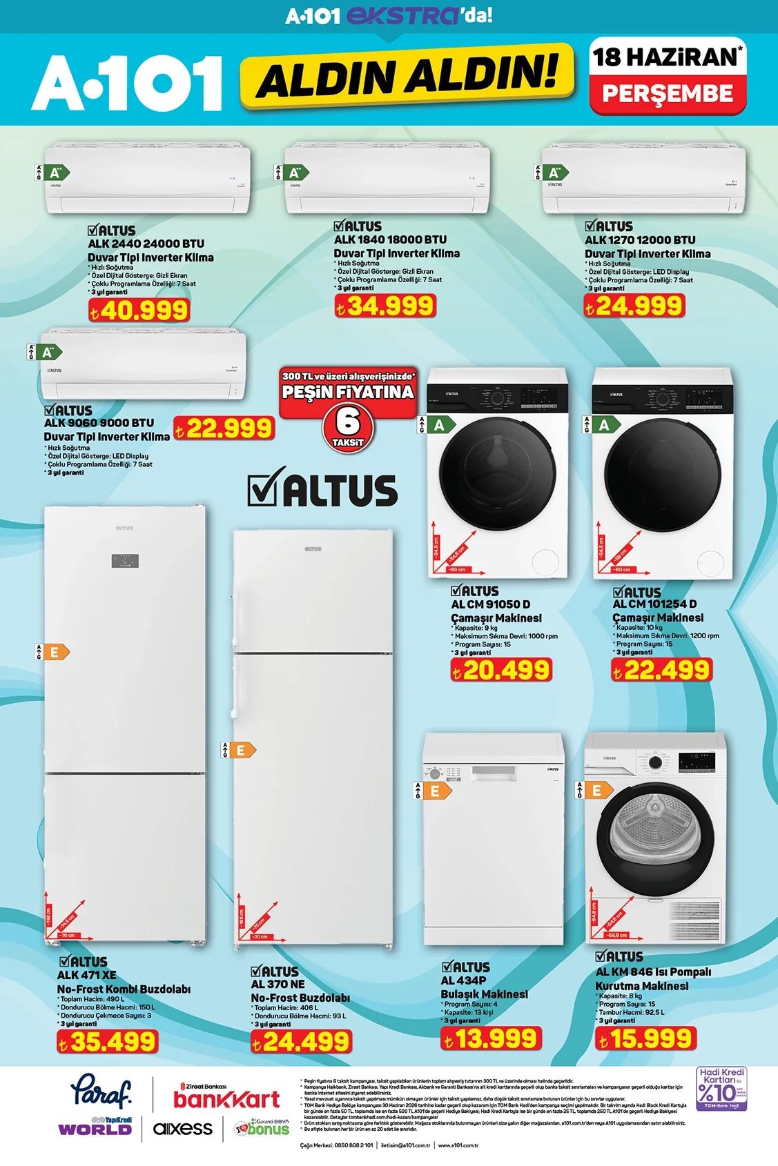 A101 18 Haziran 2026 Aktüel Kataloğu Sayfa 3