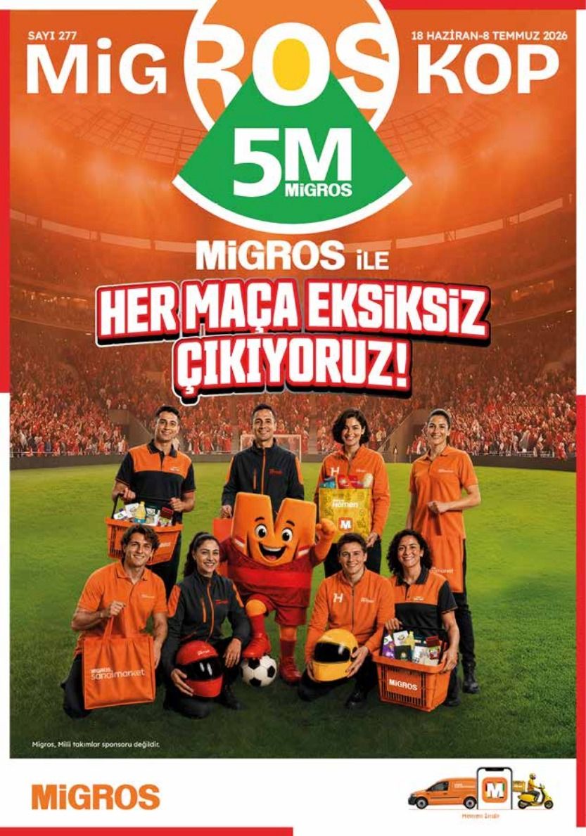 Migros 18 Haziran 2026 Aktüel Kataloğu Sayfa 1