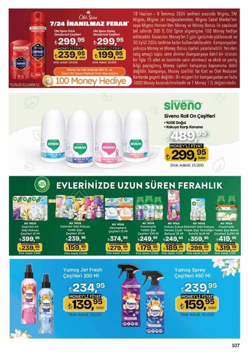 Migros 18 Haziran 2026 Aktüel Kataloğu Sayfa 107