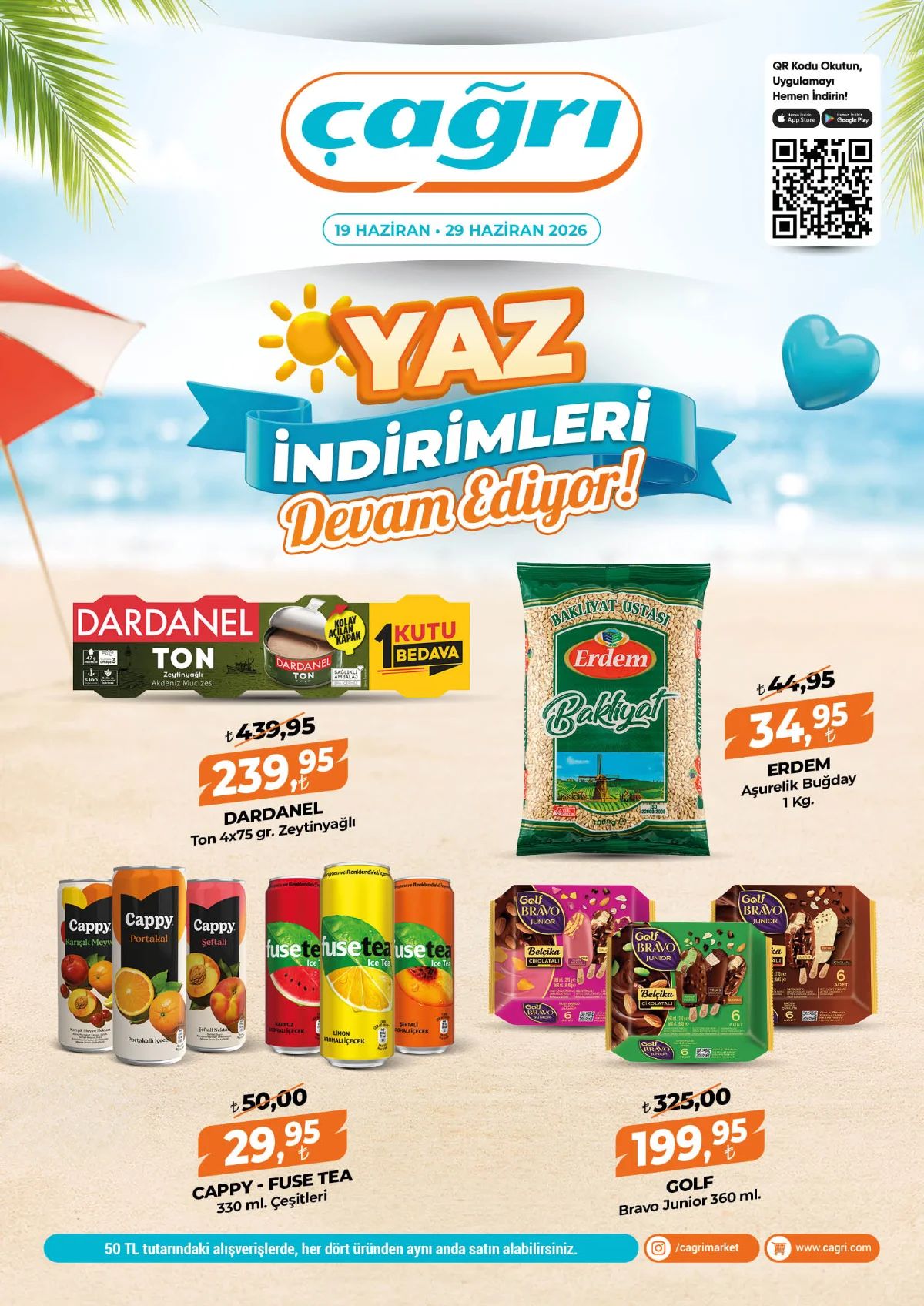 Çağrı Market 19 Haziran 2026 Aktüel Kataloğu Sayfa 1