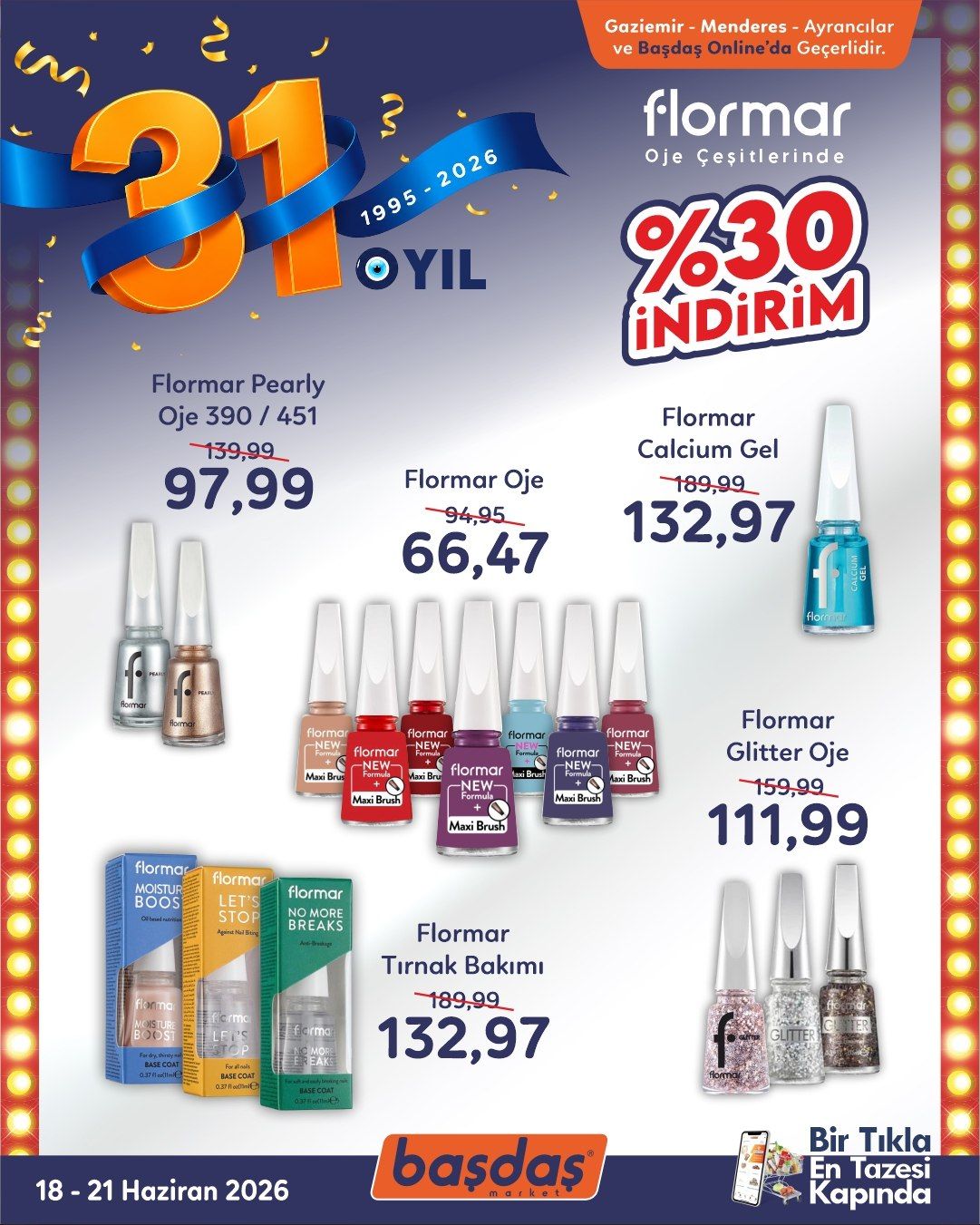 Basdasmarket 18 Haziran 2026 Aktüel Kataloğu Sayfa 1