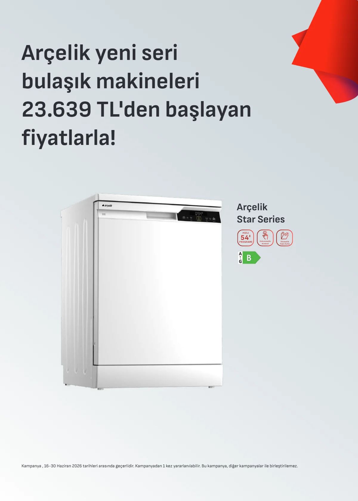Arçelik 16 Haziran 2026 Aktüel Kataloğu Sayfa 33