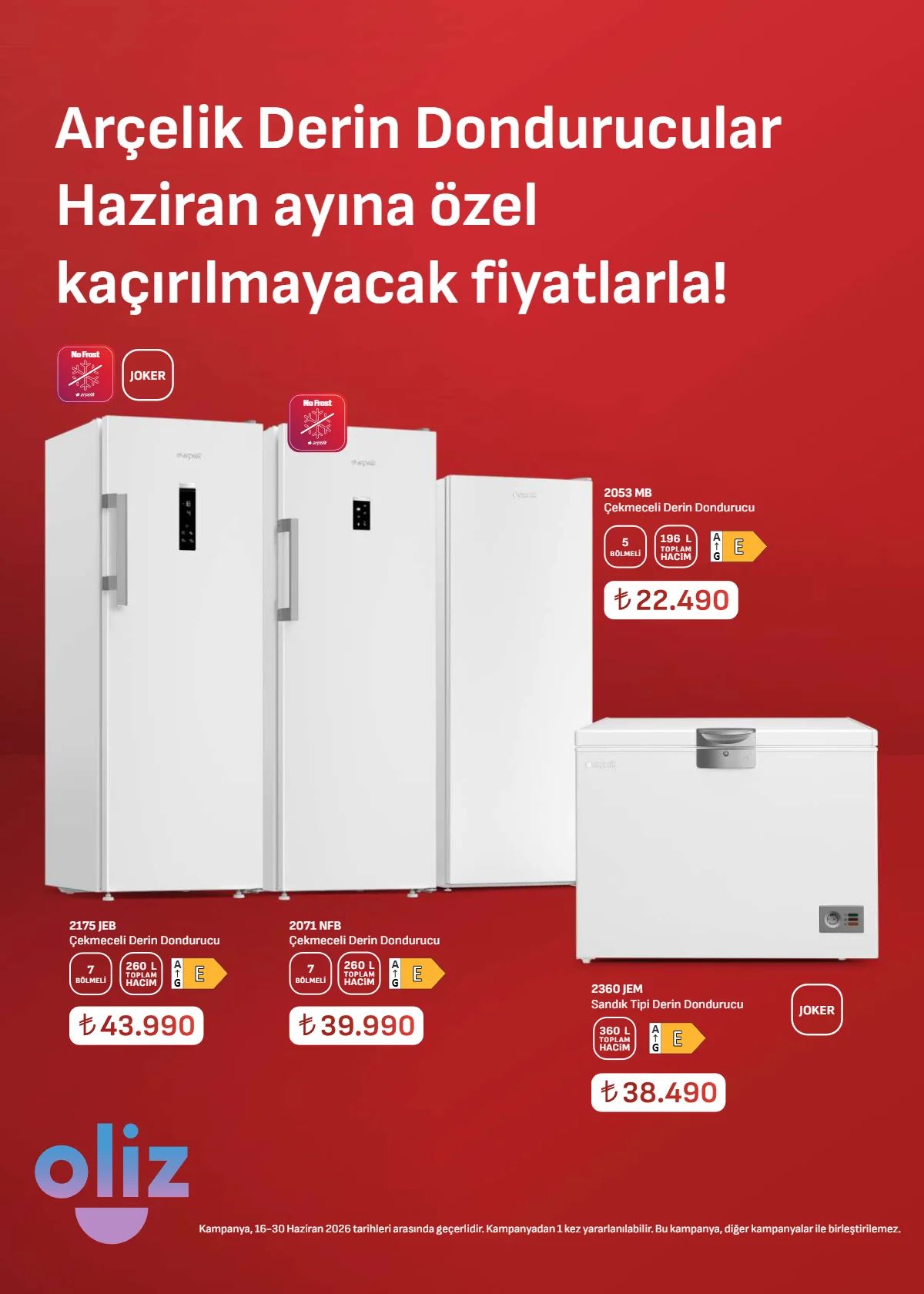 Arçelik 16 Haziran 2026 Aktüel Kataloğu Sayfa 15
