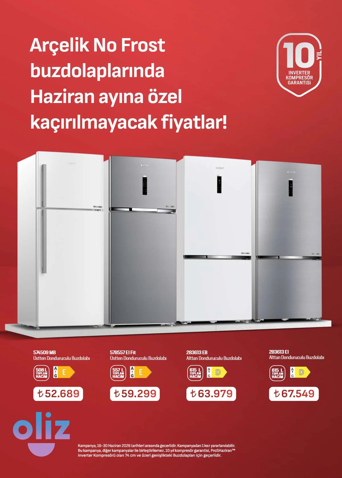 Arçelik 16 Haziran 2026 Aktüel Kataloğu Sayfa 11