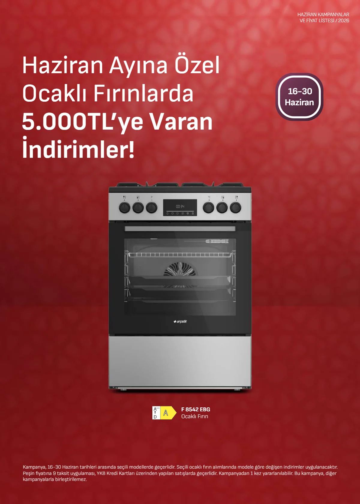 Arçelik 16 Haziran 2026 Aktüel Kataloğu Sayfa 6