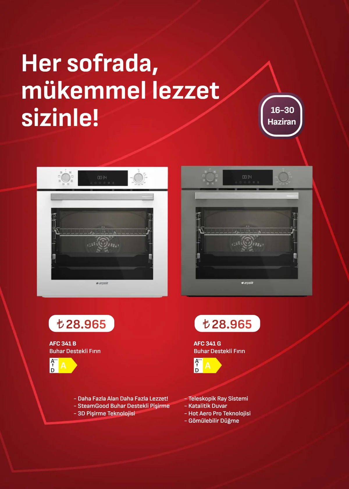 Arçelik 16 Haziran 2026 Aktüel Kataloğu Sayfa 21