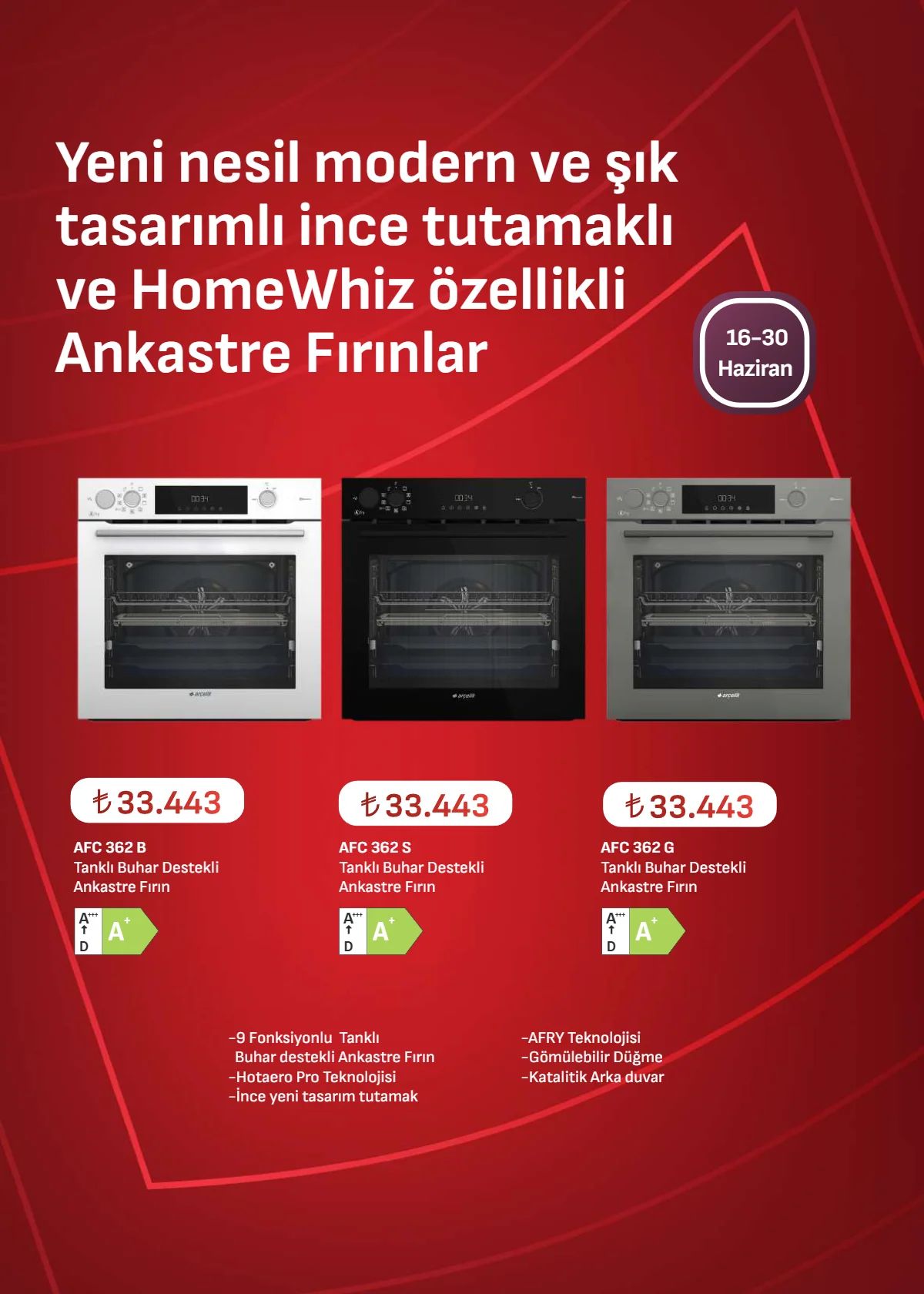 Arçelik 16 Haziran 2026 Aktüel Kataloğu Sayfa 22