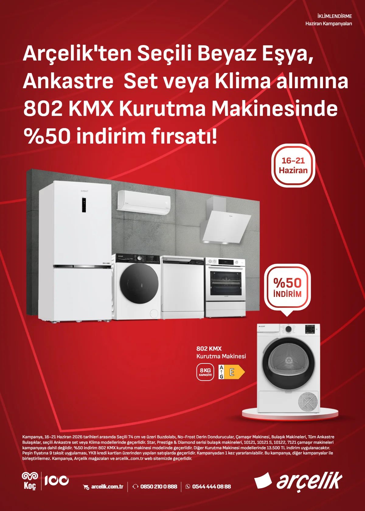 Arçelik 16 Haziran 2026 Aktüel Kataloğu Sayfa 1