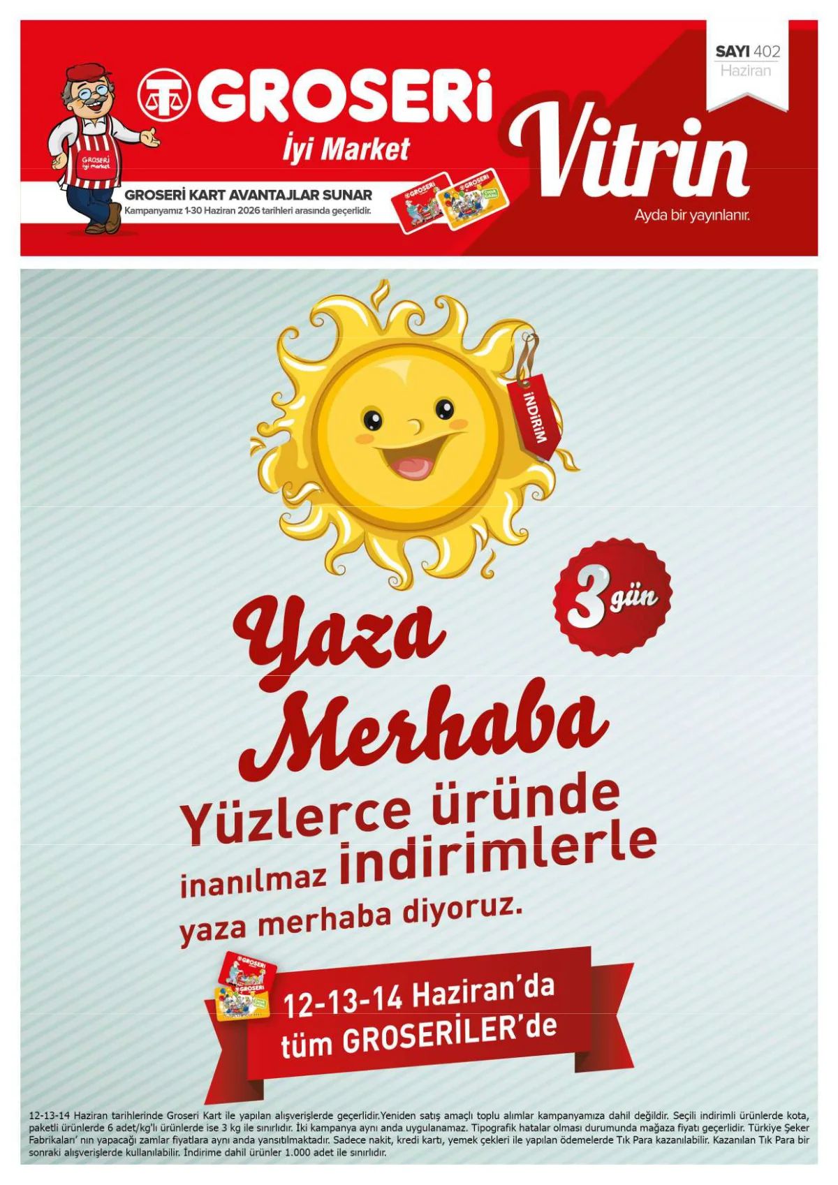 Groseri 1 Haziran 2026 Aktüel Kataloğu Sayfa 1