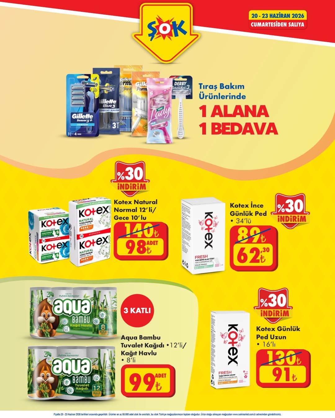 Şok Market Online 20 Haziran 2026 Aktüel Kataloğu Sayfa 3