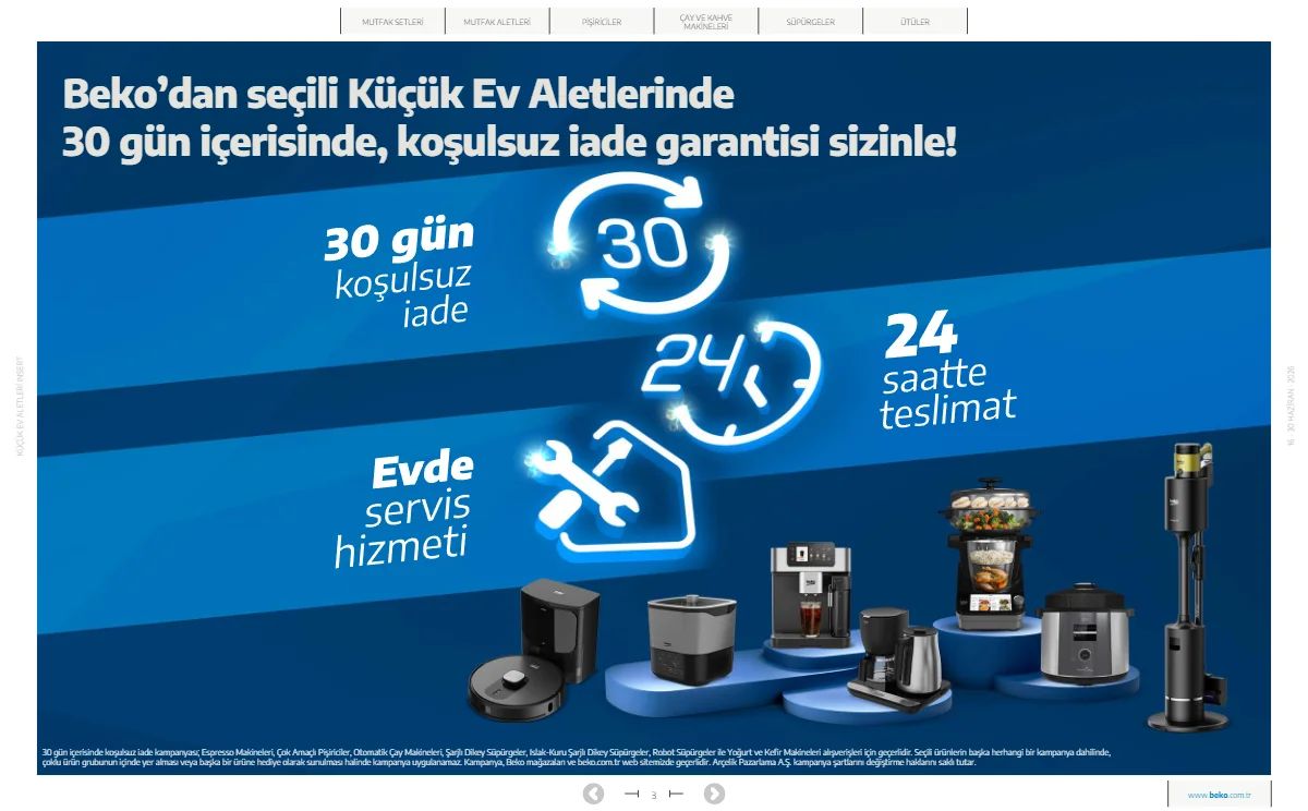Beko 16 Haziran 2026 Aktüel Kataloğu Sayfa 3
