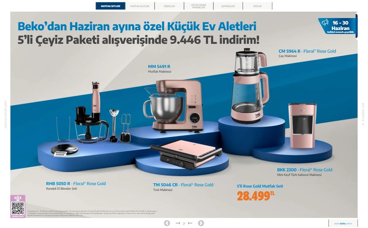 Beko 16 Haziran 2026 Aktüel Kataloğu Sayfa 21