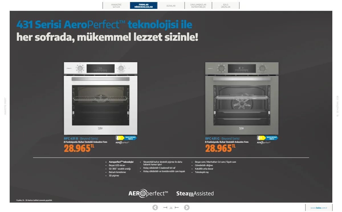 Beko 16 Haziran 2026 Aktüel Kataloğu Sayfa 8