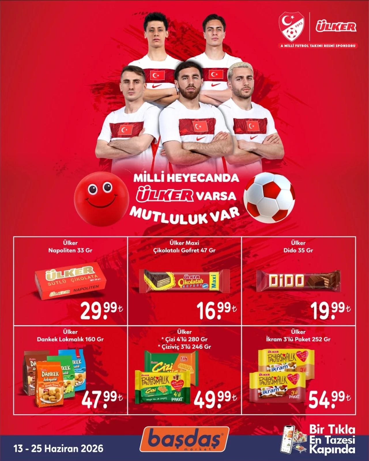 Basdasmarket 13 Haziran 2026 Aktüel Kataloğu Sayfa 1