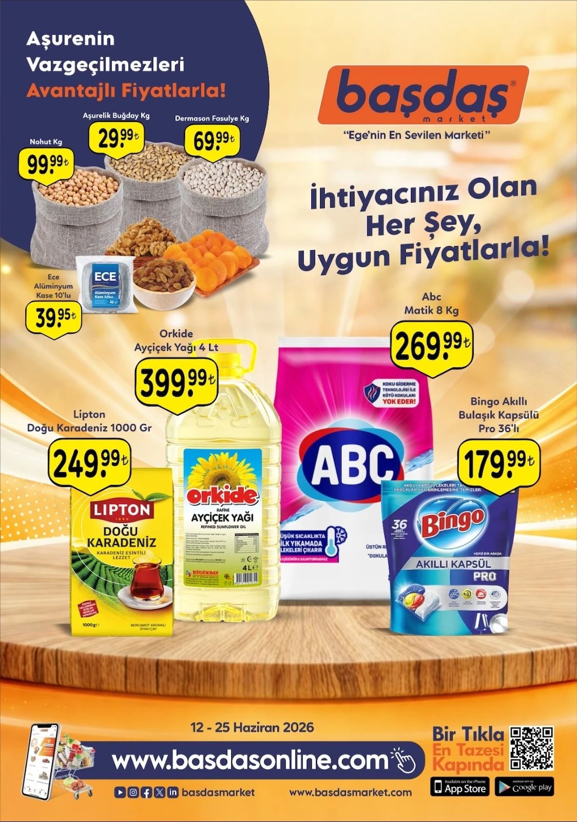 Basdasmarket 12 Haziran 2026 Aktüel Kataloğu Sayfa 1