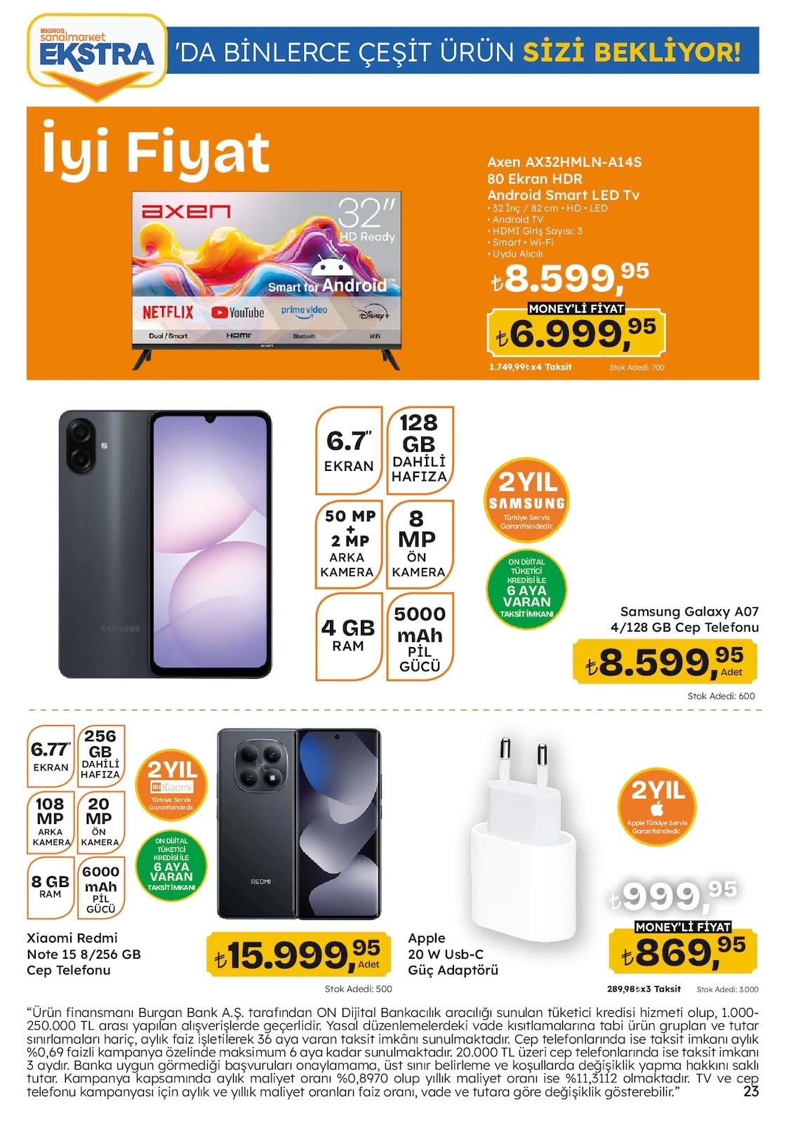 Migros 18 Haziran 2026 Aktüel Kataloğu Sayfa 23